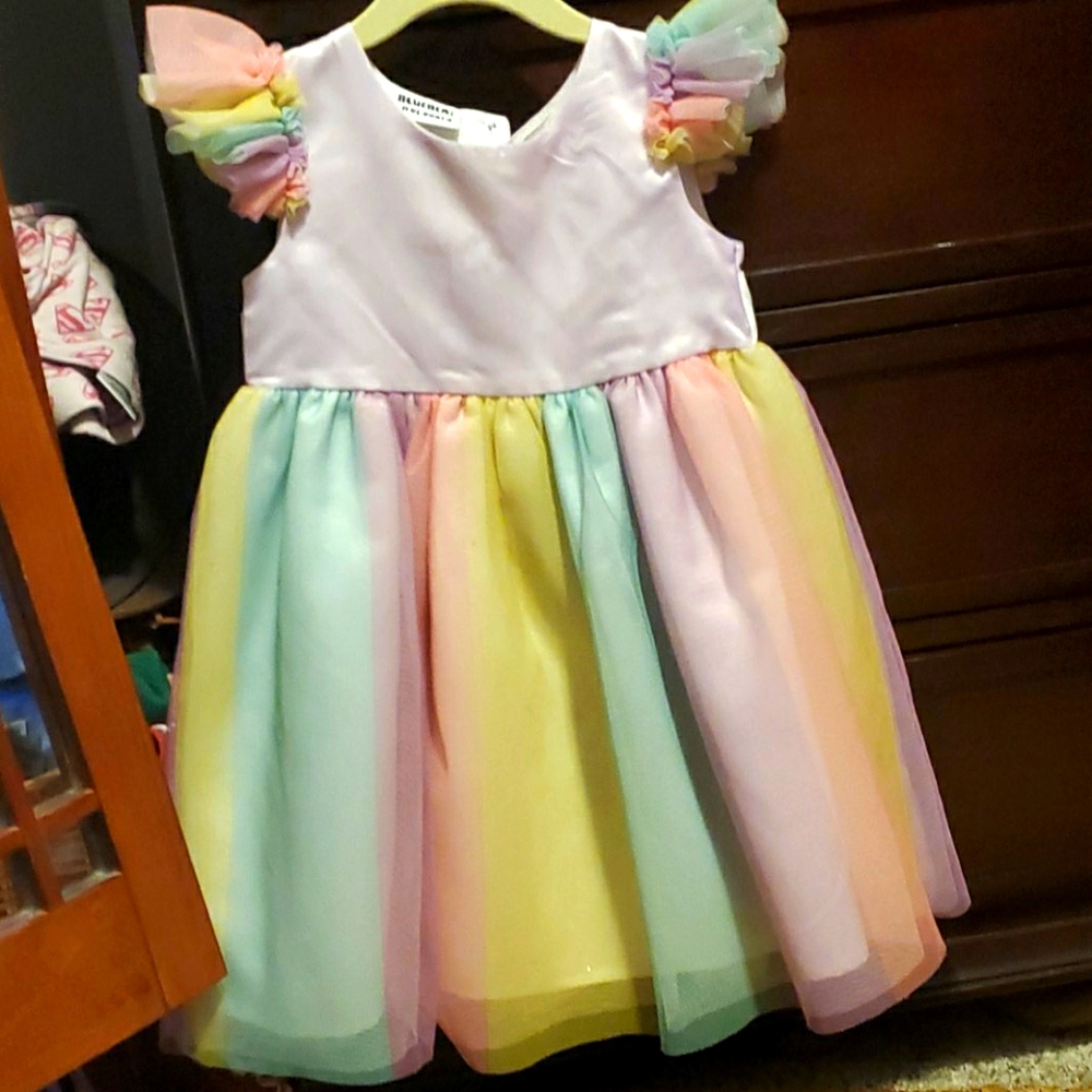 Rainbow dress